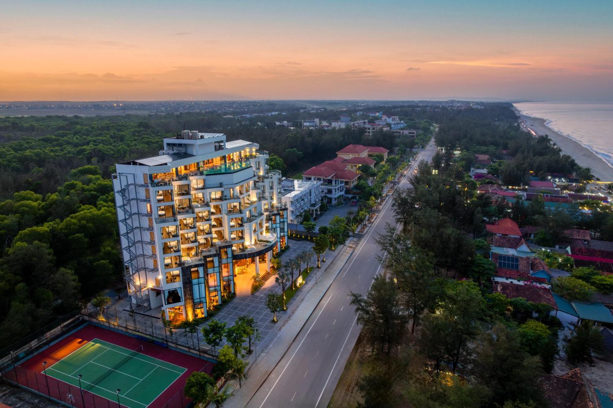 Poseido Hotel Quang Binh 洞海 外观 照片